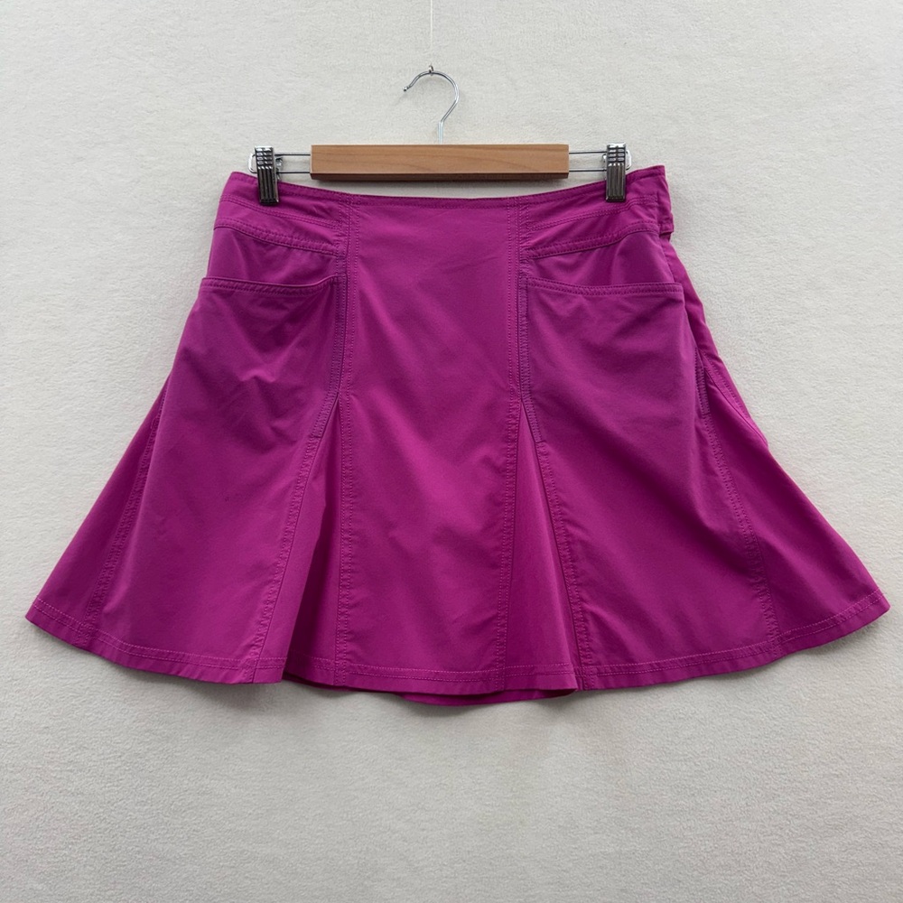 Title Nine Women's 4 Swingtastic Skirt Pockets Pink Purple Magenta Flared